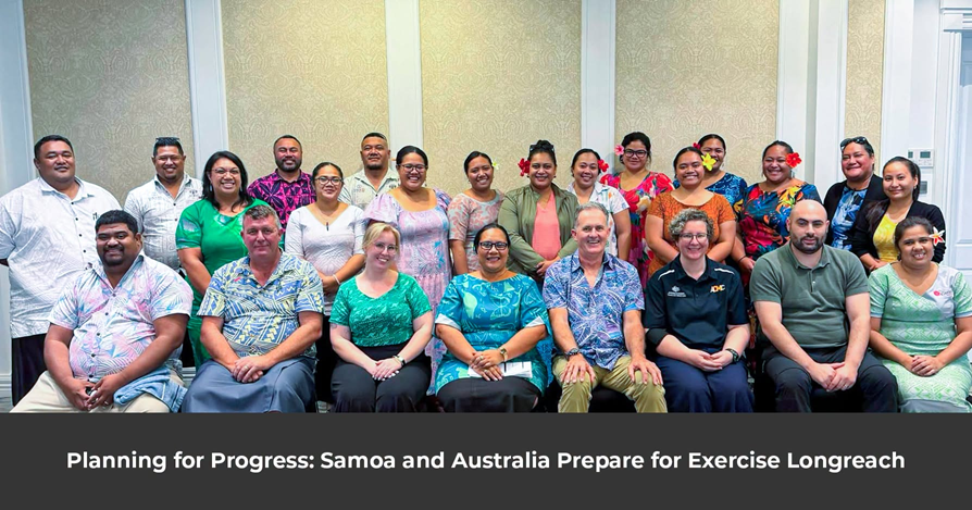 Samoa and Australia for Exercise Longreach