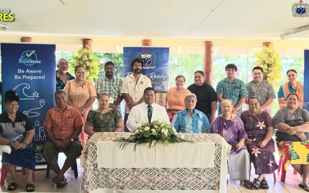TANUMALALA JOINS SAMOA’S TSUNAMI READY JOURNEY – JULY 30, 2026