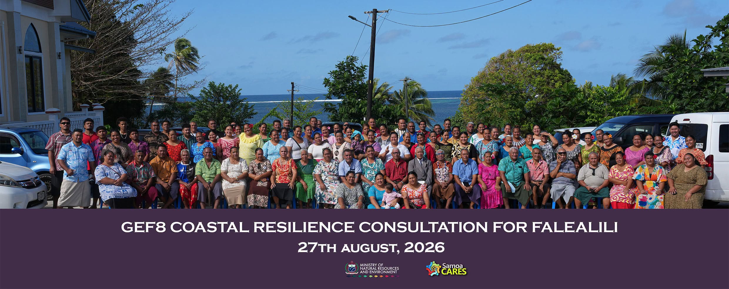  GEF-8 BGI Coastal Resilience Samoa Project Consultation in Falealili District
