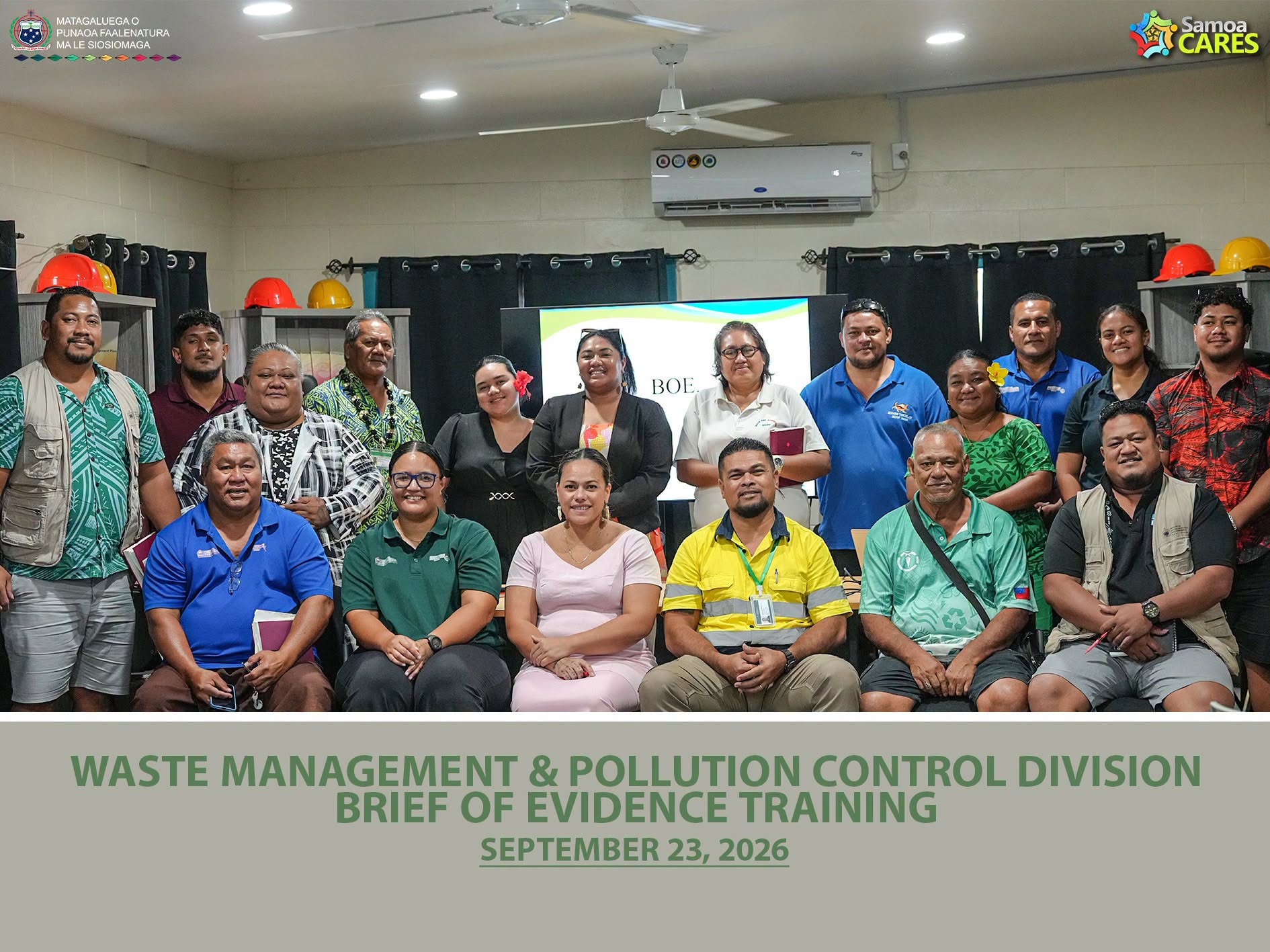 Waste Management and Pollution Evidence Training