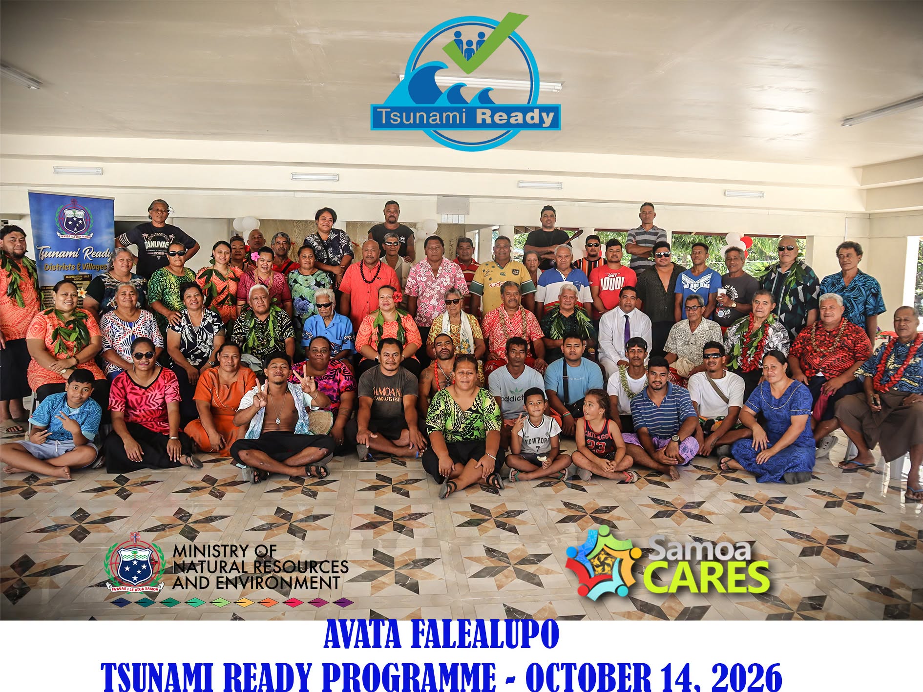 Avata Falealupo joins SAmoa's Tsunami Ready Journey